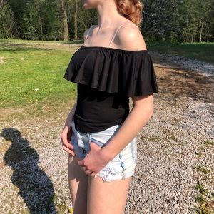 Off the shoulder top